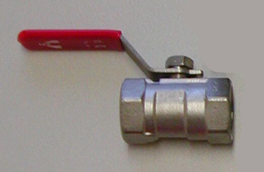 Bild 1-teiliger Kugelhahn mit Innengewinde Typ KL-201