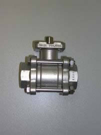 3-teiliger Kugelhahn Typ KL-521-B